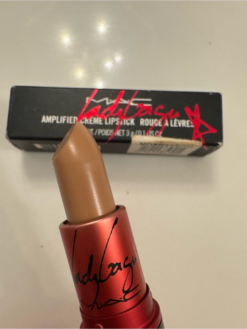 MAC Cosmetics Viva Glam Gaga 2 Lipstick NWT in original box - Picture 7 of 8